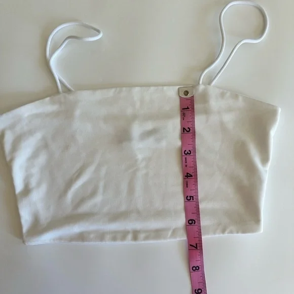 SHEIN Black Cropped Tank Top AND White Cropped Tank Top Bundle Size XS - Picture 5 of 10